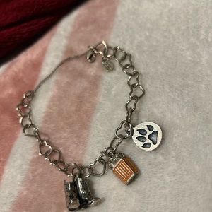 James Avery Heart Charm Bracelet